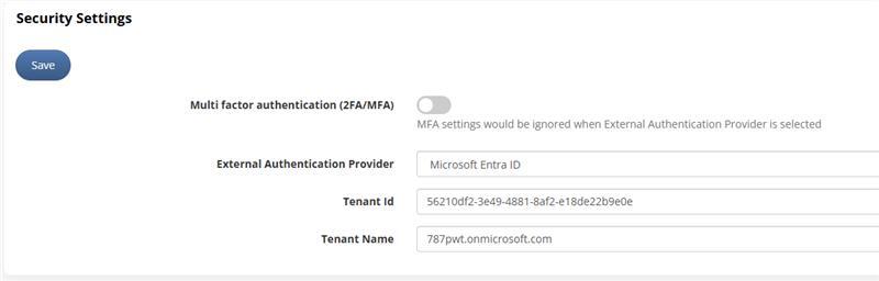 Advanced Authentication